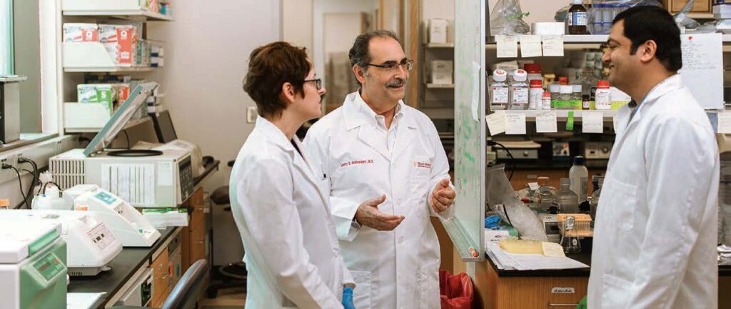 Dr. Schlesinger talks studies Dr. Schlesinger talks studies