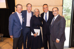 Four men and one woman.