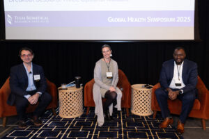 Dr. Jordi Torrelles, Dr. Barbara Taylor and Dr. Marcel Yotebieng