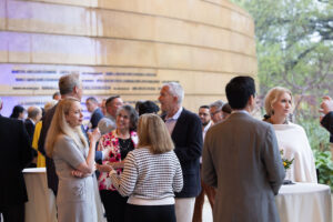 Attendees networking at GHS 2025