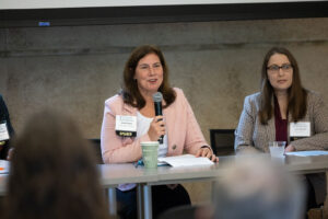 Kristi Cooper and Dr. Laura Kleiman