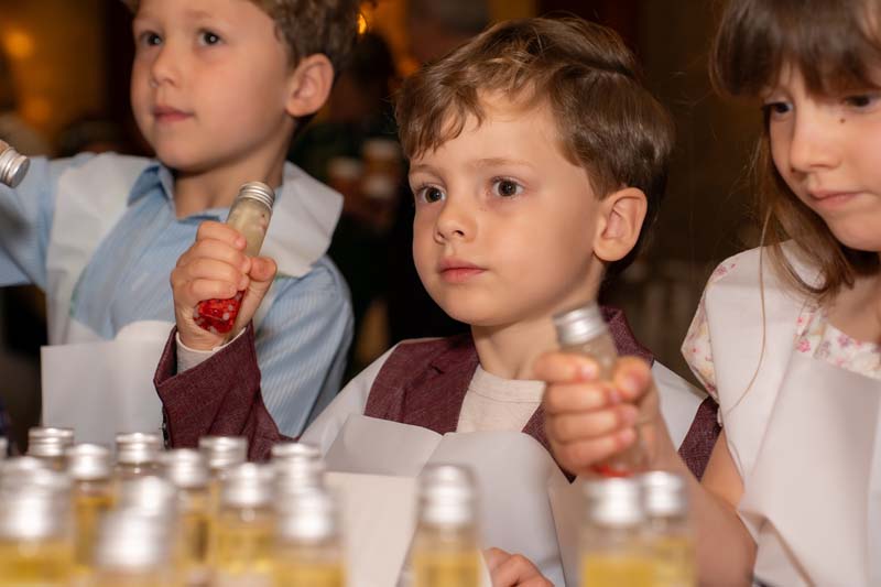 Children At Family Science Night Event